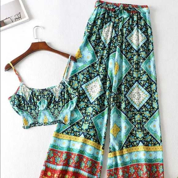 Tops - 2-PC Boho Set Small